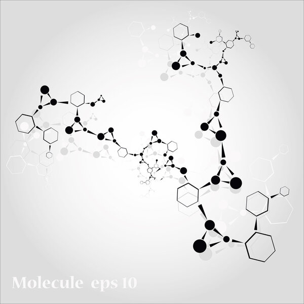 Molecule background