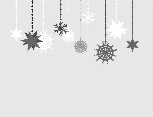 Snowflakes background — Stock Vector