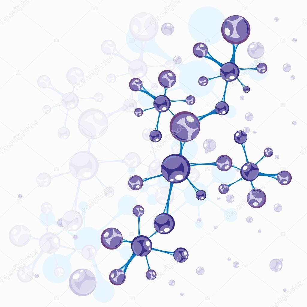 Molecule background