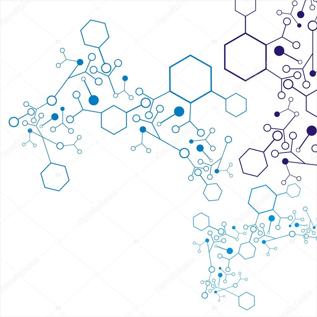 Molecule background