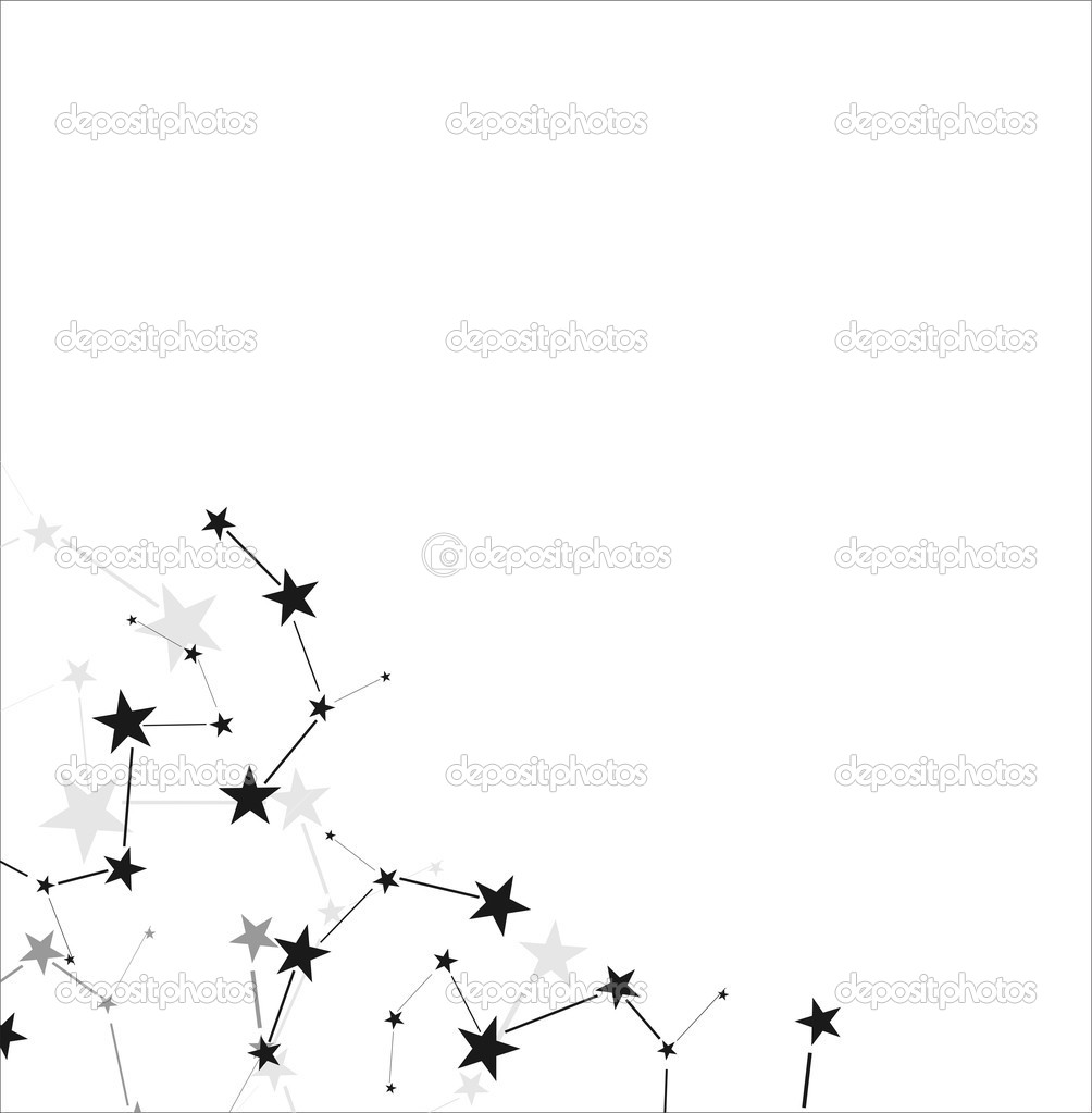 Christmas background with stars