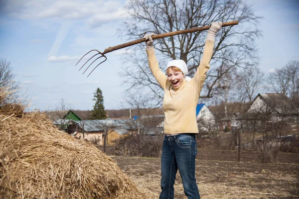 Gartenarbeit, landwirtschaftliches Konzept — Stockfoto