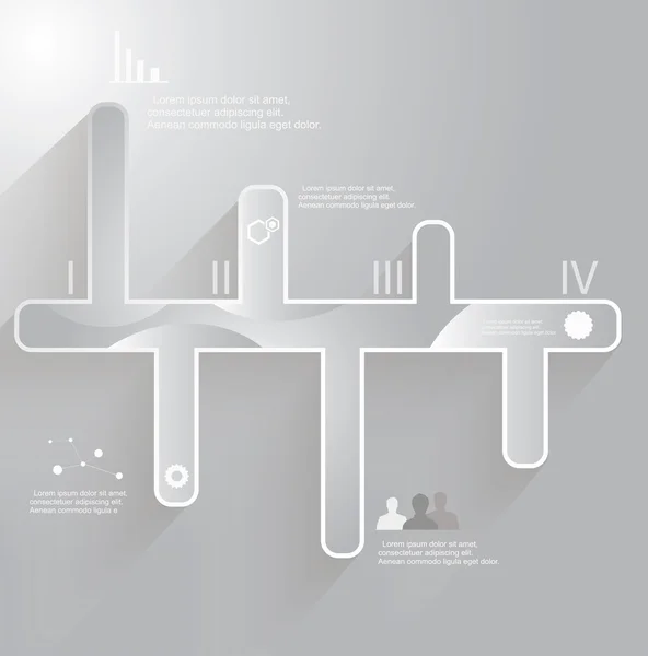 Obchodní infografika — Stockový vektor