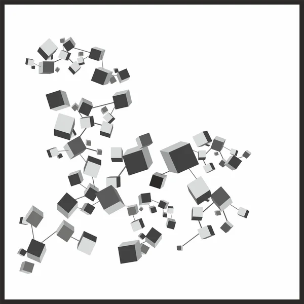 Cubes 3D — Image vectorielle