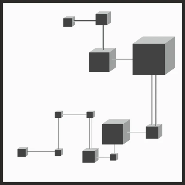 Cubos 3D —  Vetores de Stock