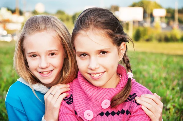 Meisjes vrienden — Stockfoto