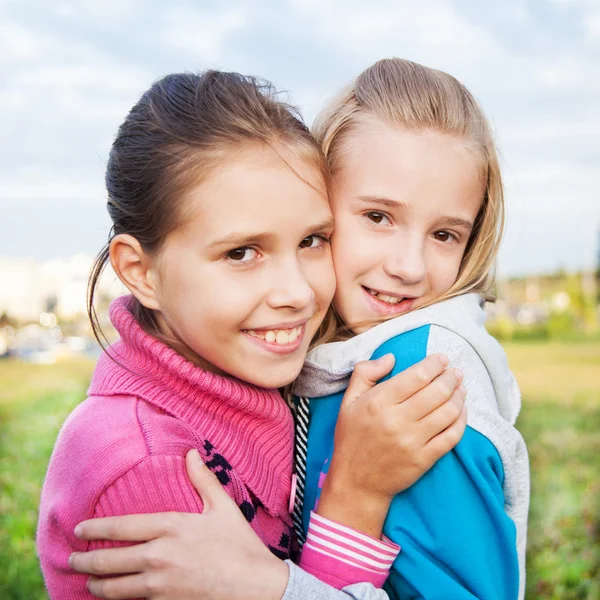 Meisjes vrienden — Stockfoto