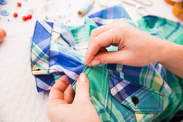 Tailor's work — Stock Photo, Image