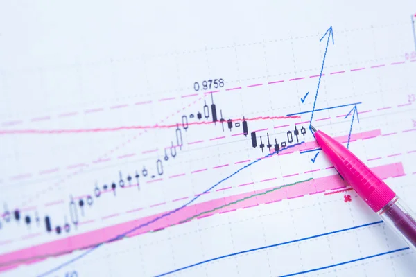 Gráfico de negocios —  Fotos de Stock