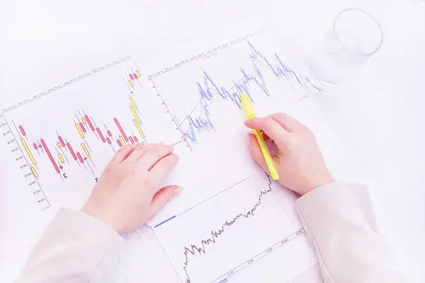 Markt analyseren — Stockfoto