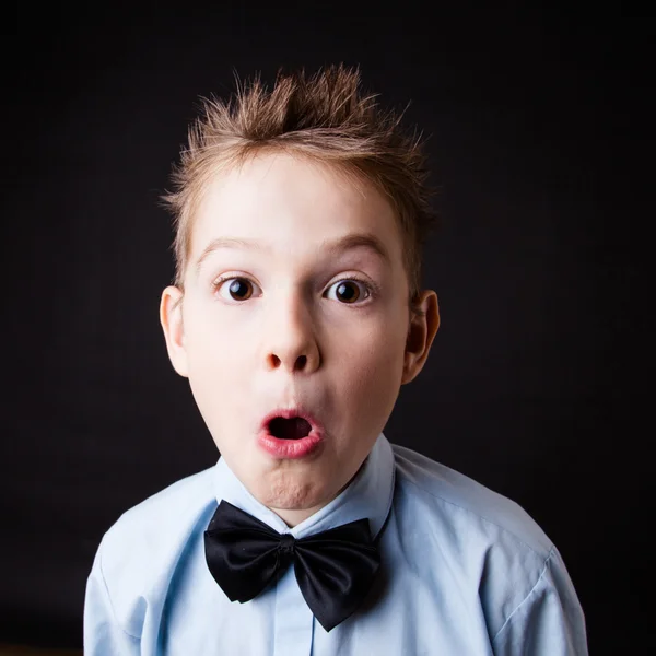 A little emotional boy — Stock Photo, Image