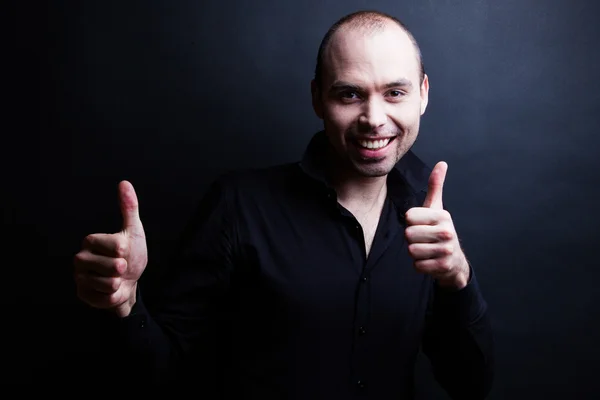 Young handsome man with great smile — Stock Photo, Image