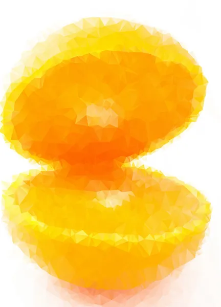 オレンジのベクトル図 — ストックベクタ