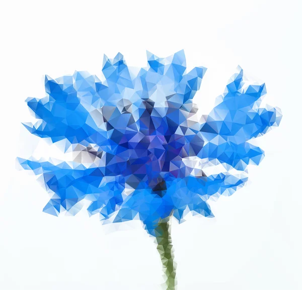Çiçeğin vektör illüstrasyonu — Stok Vektör