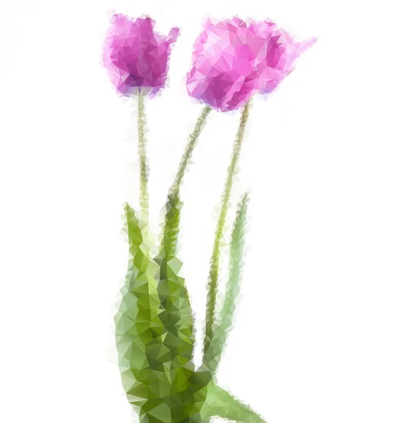 Vector illustratie van bloem — Stockvector