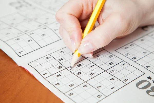 Sudoku — Stockfoto