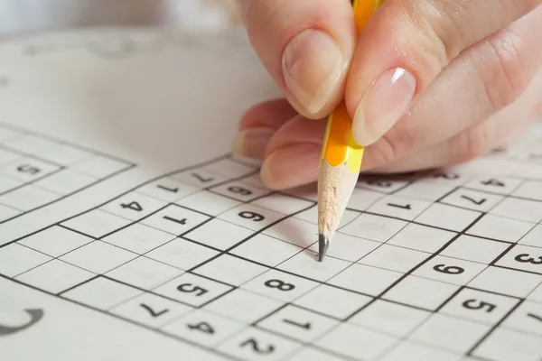 Sudoku. — Zdjęcie stockowe