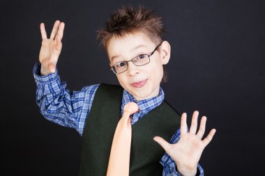 komik çocuk yapması 