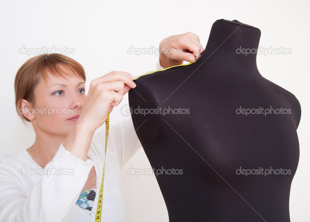 Woman tailor working 