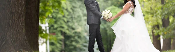 Beautiful Bride Groom Wedding Day — Stock Photo, Image