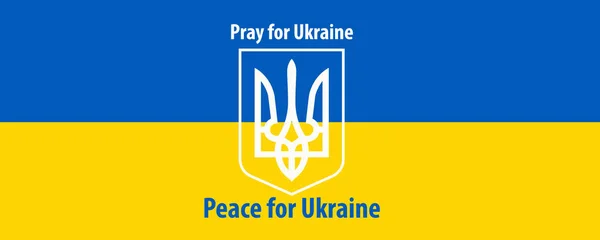 Állítsa Meg Háborút Ukrajnában Imádkozz Ukrajnáért — Stock Fotó