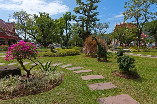 Park des buddhistischen Tempels — Stockfoto