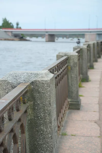 View Embankment Petersburg Image Shallow Depth Field — Stock Photo, Image