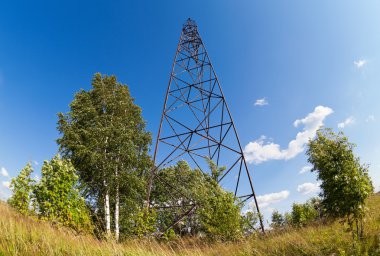 Rusya'da jeodezik nokta, yatay yaz