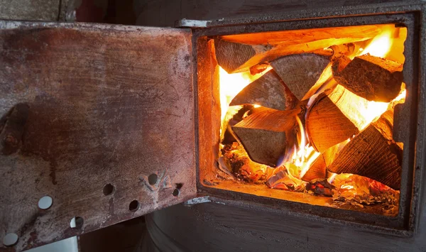 Old fireplace — Stock Photo, Image