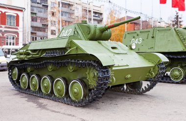 eski Sovyet hafif tank t-70