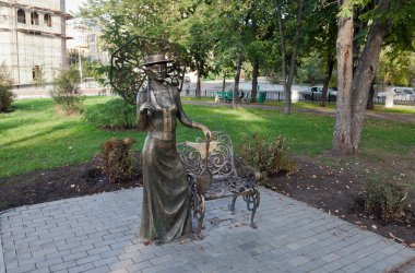 Samara, Rusya Federasyonu-23 Eylül 2012: anıt 