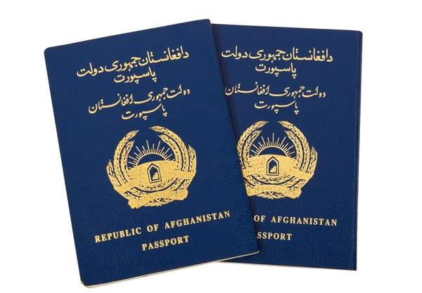 Pașaportul Republicii Afganistan — Fotografie, imagine de stoc