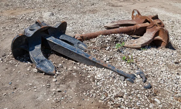 Old ship anchors — Stock Photo, Image