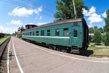 İl tren istasyonu, BOROVICHI, Rusya Federasyonu