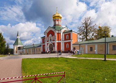 Rus Ortodoks Kilisesi. iversky Manastırı'valday, Rusya Federasyonu