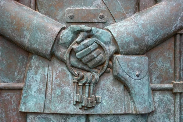 САМАРА РОССИЯ - 26 МАЯ: Фрагмент памятника советской певице , — стоковое фото