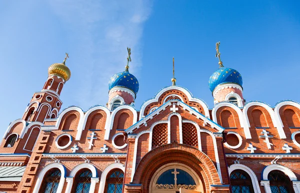 Храм Воскресіння Христова в Самарі, Росія — стокове фото