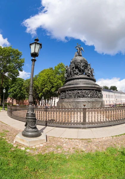 NOVIEMBRE - 10 DE AGOSTO: Monumento al 1000 aniversario de Russ — Foto de Stock