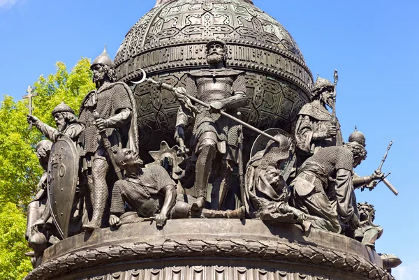 Monumento al 1000 aniversario de Rusia —  Fotos de Stock