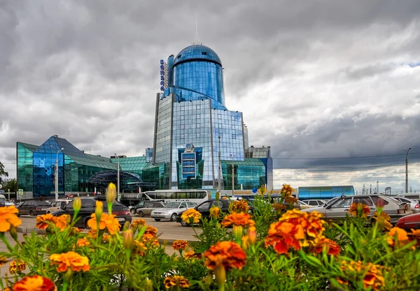 SAMARA, RUSSIA - 29 MAGGIO: Veduta del terminal ferroviario di Samara il 29 maggio , — Foto Stock