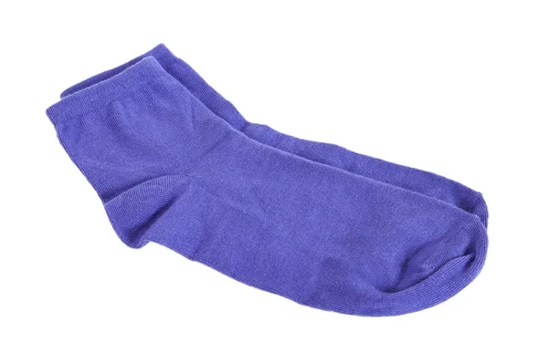 Pair of fashionable socks isolated on white background — Stock Photo, Image