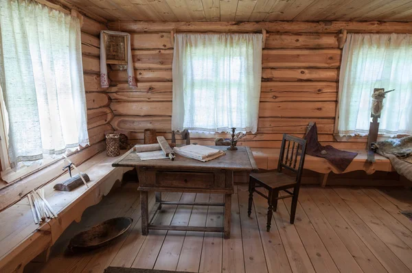 The interior of the museum Suvorov in Konchanskoe-Suvorovskoe — Stock Photo, Image