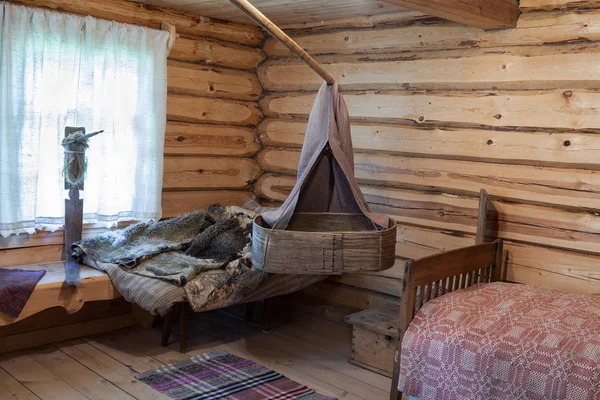 The interior of the museum Suvorov in Konchanskoe-Suvorovskoe — Stock Photo, Image