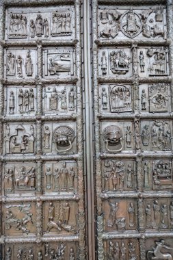 St. sophia Katedrali, novgorod kremlin in antik metal geçit