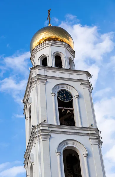 Belltower iversky Manastırı, samara, Rusya Federasyonu — Stok fotoğraf