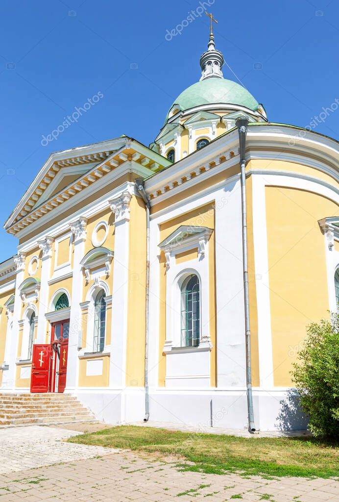 Orthodox Cathedral of the Beheading of John the Baptist in Zaraysk Kremlin, Russia