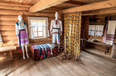 Samara, Russia - September 25, 2021: Ethnocultural complex 