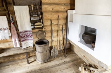 Samara, Russia - September 25, 2021: Ethnocultural complex 