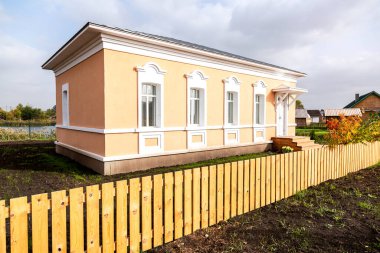 Samara, Russia - September 25, 2021: Ethnocultural complex 