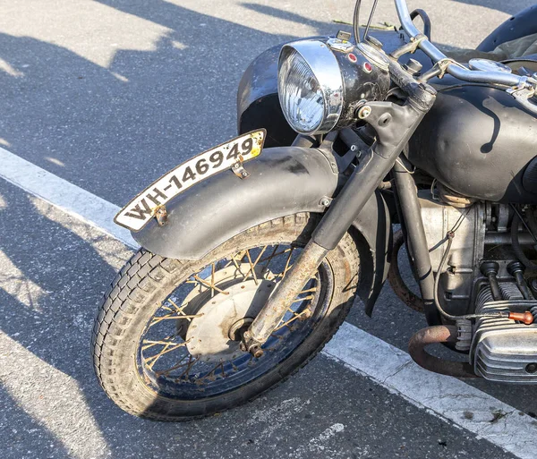 Samara Russia November 2013 Old German Retro Motorcycle Second World — Stock Photo, Image